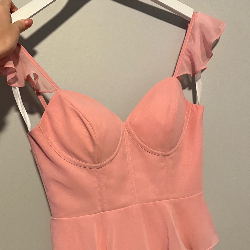 Pink bridesmaid dress from Revelry - Picture 4 of 14